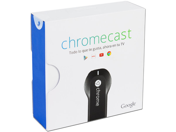 Google Chromecast HDMI (dispositivo de transmisión de contenido multimedia).