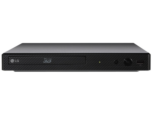 Reproductor 3D Blu-ray LG BP550 con función de audio privado, CD, USB, Wi-Fi.