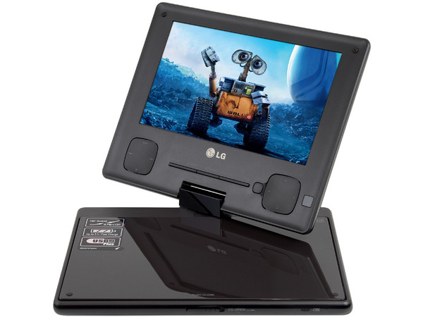 DVD Portátil LG DP-567B con pantalla de 7