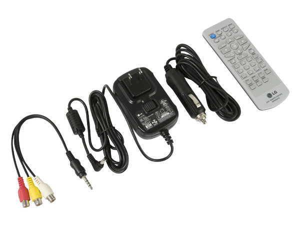 DVD Portátil LG con pantalla de 7