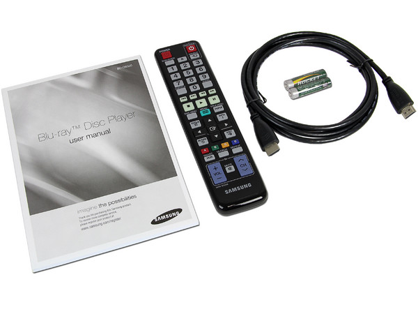 Reproductor Blu-ray Samsung Smart  Full HD 1080p,  compatible con 3D, DVD Región 4, Dolby True-HD, USB.