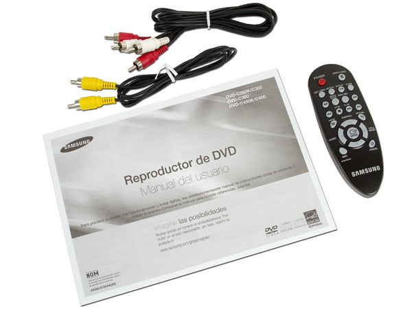  Reproductor de DVD Samsung, Región 4.