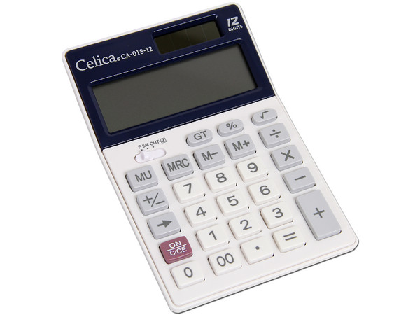 Calculadora de Escritorio Celica CA-018-12, 12 dígitos.