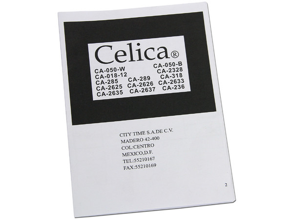 Calculadora de Escritorio Celica CA-2633, 12 dígitos.
