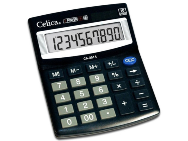 Calculadora Celica CA-351A de 10 Dígitos.