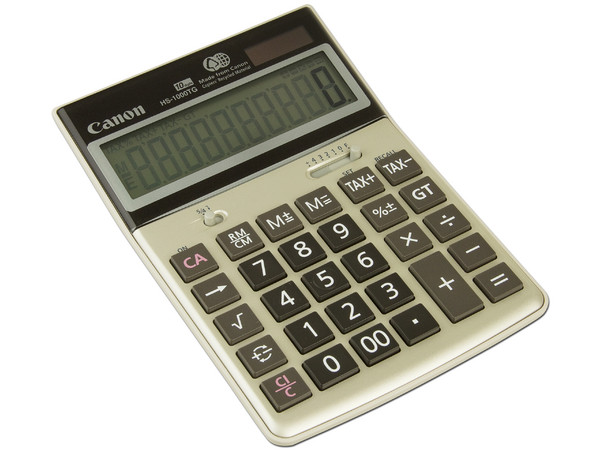 Calculadora Canon HS-1000TG 10 dígitos.