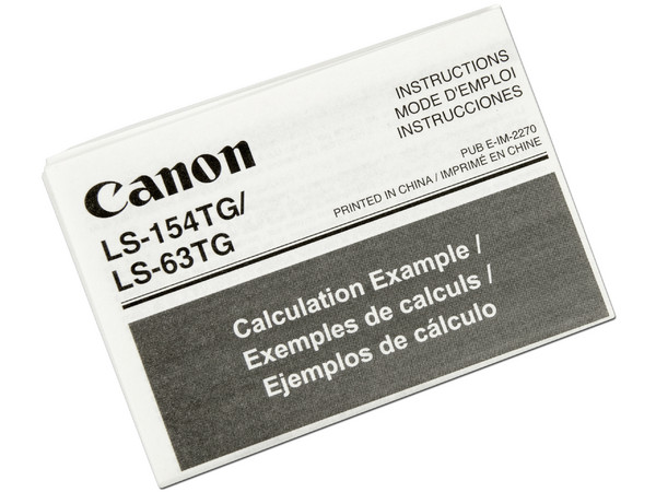 Calculadora Canon LS-154TG 12 dígitos.
