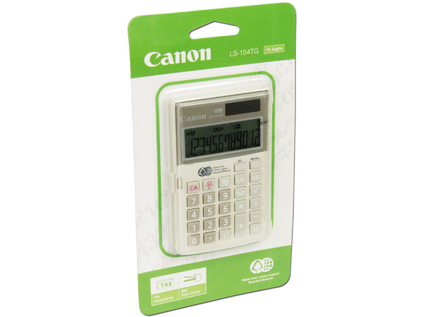 Calculadora Canon LS-154TG 12 dígitos.