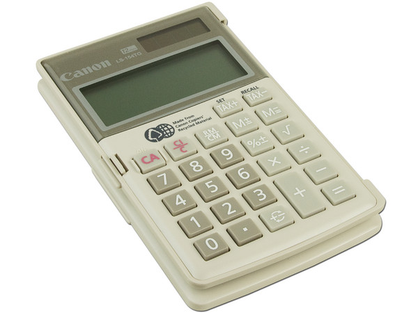 Calculadora Canon LS-154TG 12 dígitos.
