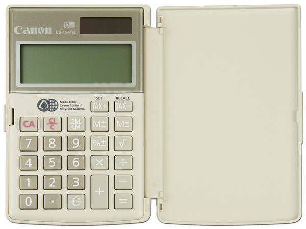 Calculadora Canon LS-154TG 12 dígitos.