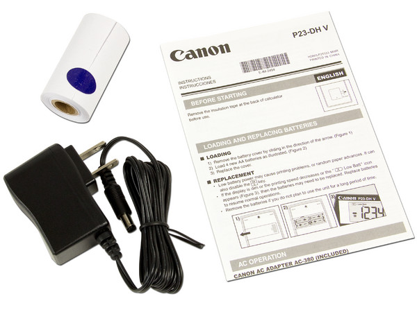 Calculadora Canon P23-DH V 12 Dígitos con Impresora a 2 Colores. 