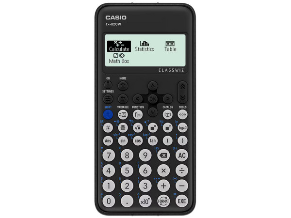 Calculadora Científica Casio FX-82CW, Pantalla 4 líneas, 290 funciones, Color Negro.