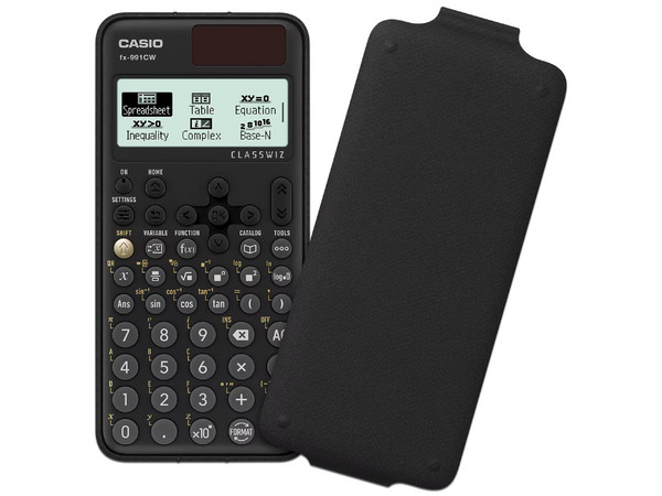 Calculadora Científica Casio FX-991CW, Más De 540 Funciones, 4 Líneas, Código QR, Para Preparatoria y Universidad, Color Negro.