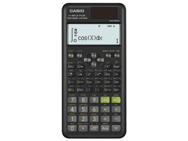 Calculadora científica Casio FX-991LA PLUS 2, 417 Funciones, funciones en Español.