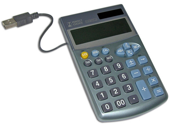 Calculadora Perfectchoice y Teclado Numérico (cuando se conecta al puerto USB de su computadora)