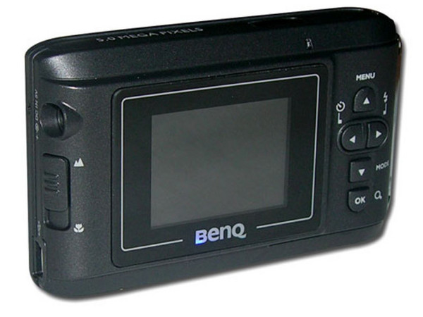 Cámara Fotográfica Digital BenQ C500 de 5.0 MP Reales y 7.0MP por Interpolación. Color Negra
