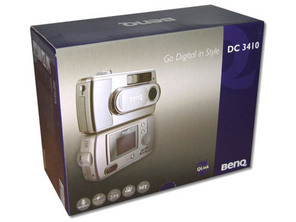 Cámara Digital BenQ DC3410 de 2.1 MP Reales y 3.1MP por Software