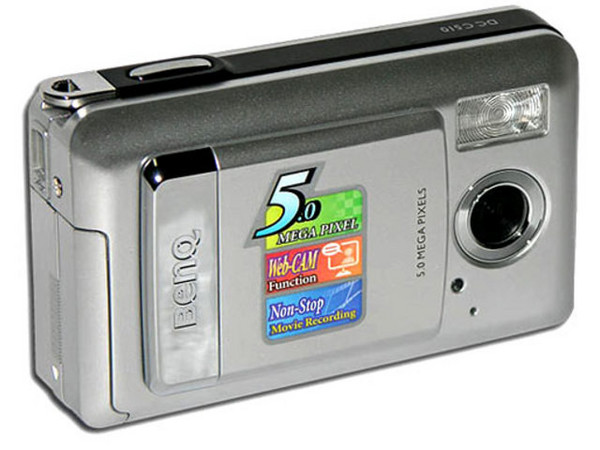 Cámara Digital BenQ C510 de 5.0 MP, Ultra delgada