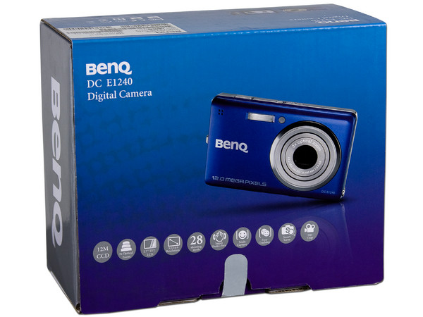 Cámara Fotográfica Digital Benq E1240, 12MP. Color Azul