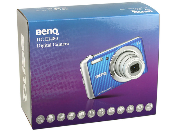 Cámara Fotográfica Digital Benq DC E1480, 14MP. Color Azul 