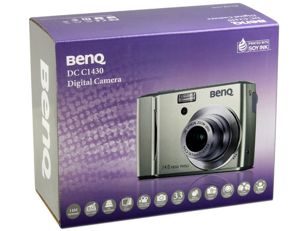 Cámara Fotográfica Digital BenQ C1430, 14MP. Color Plata