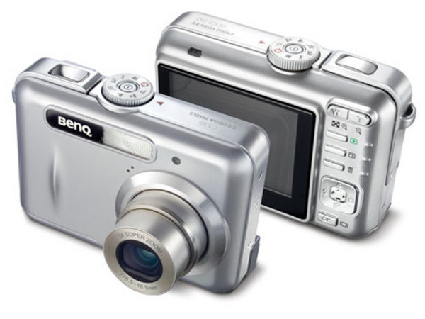 Cámara Fotográfica Digital BenQ C530 de 5.0 MP y Zoom óptico 3x