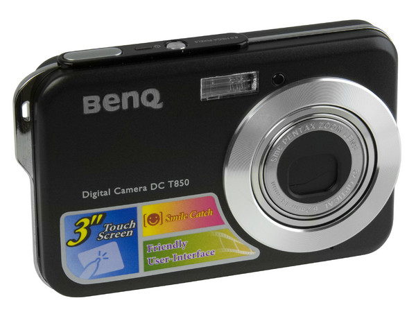 Cámara Fotográfica Digital Benq DC T850 Touch Screenn de 8.0MP. Color Negra  