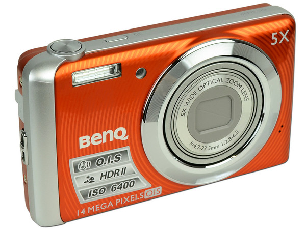 Cámara Fotográfica Digital Benq S1420, 14MP. Color Naranja 