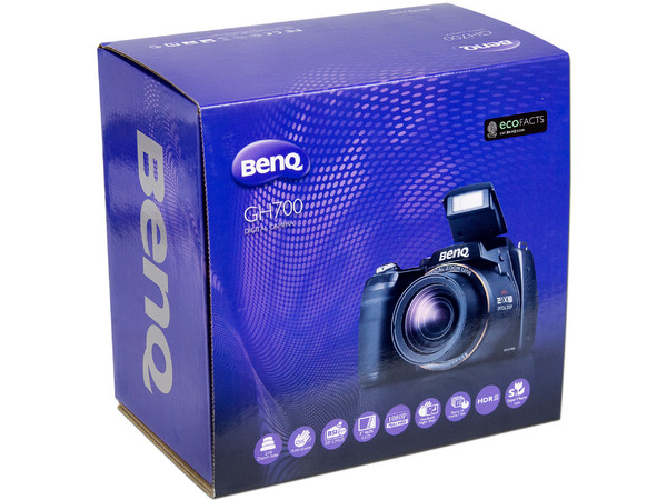 Cámara Fotográfica Digital BenQ GH700 de 16MP, Zoom Óptico 21x, Video Full HD 1080p.