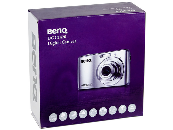Cámara Fotográfica Digital BenQ C1420, 14MP. Color Plateada