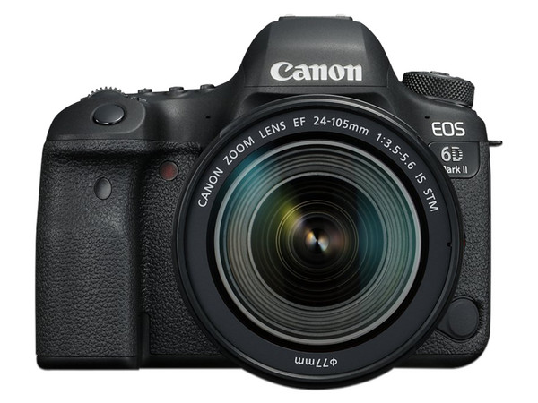 Cámara Fotográfica Digital Canon EOS 6D Mark II, 24.2 MP, Video Full HD.