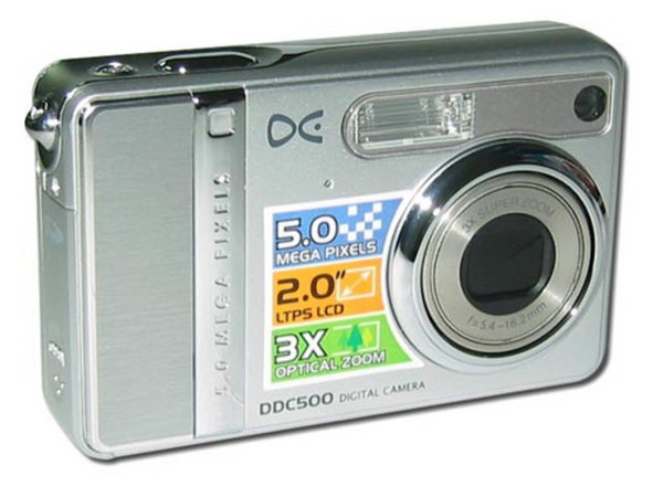 Cámara Fotográfica Digital Daewoo DDC500 de 5MP
