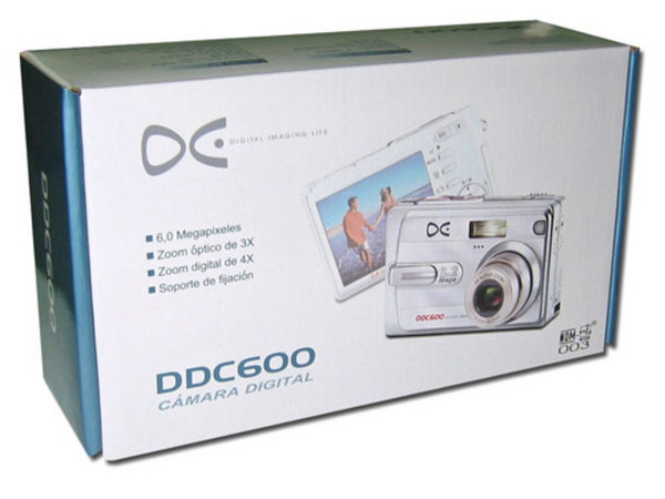 Cámara Fotográfica Digital Daewoo DDC600 de 6MP