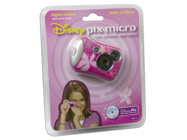 Cámara Fotográfica para niñas Disney Pix Micro Color Rosa