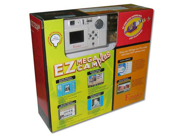 Cámara Fotográfica EZonics Mega Cam Plus de 2 Mega Pixeles (interpolación).