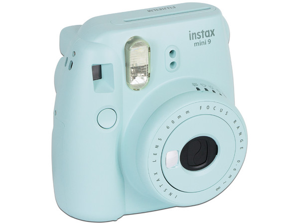 Cámara instantánea Fujifilm Instax Mini 9. Color Azul Hielo.