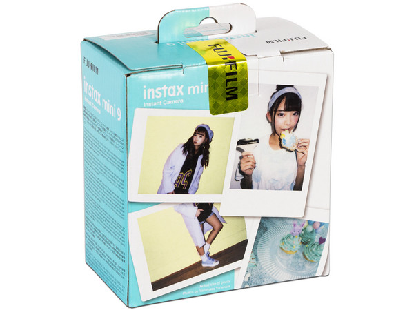 Cámara instantánea Fujifilm Instax Mini 9. Color Azul Hielo.