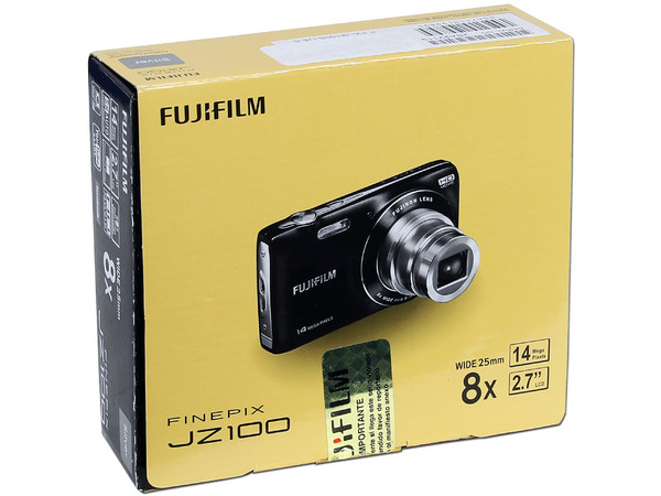 Cámara Fotográfica Digital Fujifilm JZ100, 14MP, Video HD 720p, Zoom Óptico 8x. Color Plata