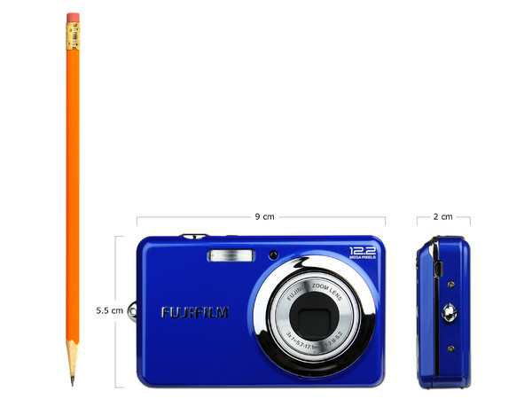 Cámara Fotográfica Digital Fujifilm FinePix J30, 12.2MP. Incluye Estuche Acuático