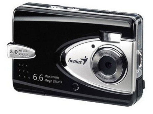 Cámara Fotográfica Digital y WebCam Genius G-Shot D613 de 3.0MP Reales y 6.6MP por Interpolación.