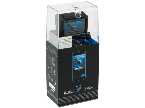 Cámara GoPro Hero 7 Black, Grabación 4k a 60 fps, sumergible hasta 10m, Wi-Fi, Bluetooth.
