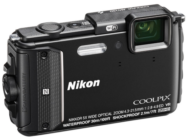 Cámara Fotográfica Digital Nikon COOLPIX AW130, 16MP, Zoom Óptico 5x, Video Full HD, Wi-Fi y NFC.