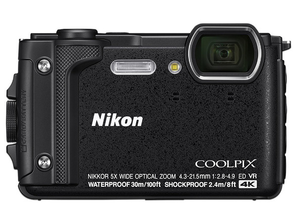 Cámara Fotográfica Digital Nikon COOLPIX W300, 16MP, Zoom Óptico 5x, Video 4K, Wi-Fi, Bluetooth, USB, Micro HDMI, GPS. Color negro.