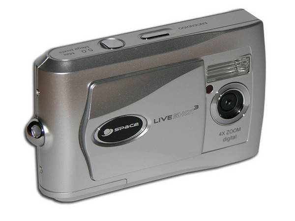 Camara Digital Space LiveShot de 3.0MP, 3 en 1.
