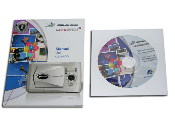 Camara Digital Space LiveShot de 3.0MP, 3 en 1.