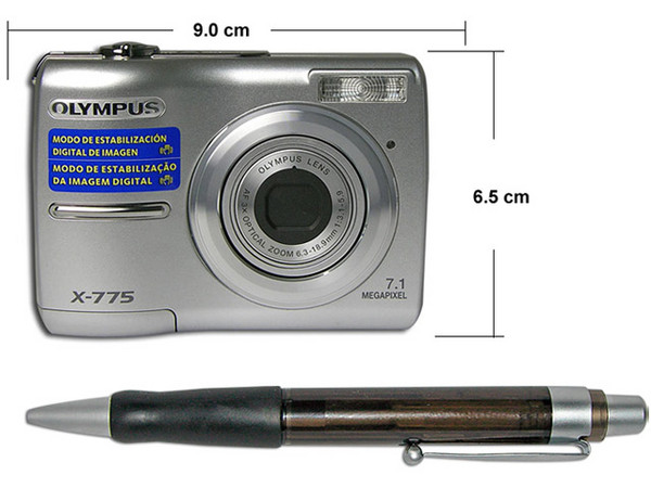 Cámara Fotográfica Digital OLYMPUS Stylus X-775  con Estabilización de Imágenes, 7.1MP