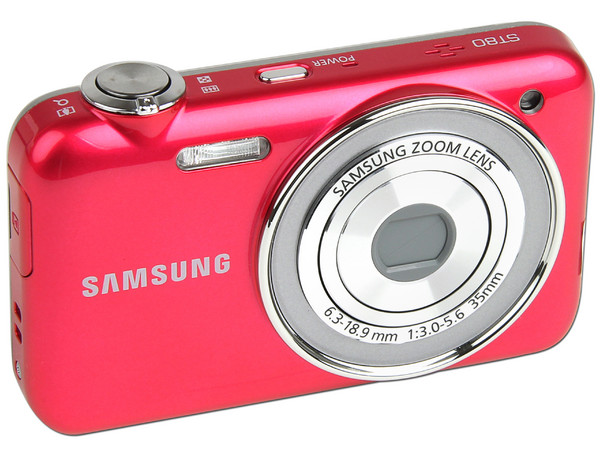 Cámara Fotográfica Digital Samsung ST80 Touch Screen, 14.2MP, Wi-FI. Color Rosa.