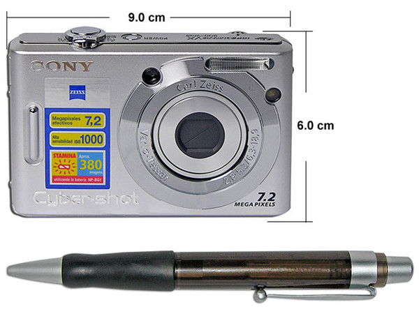 Cámara Fotográfica Digital Sony Cyber-Shot DSC-W35, 7.2MP con estuche