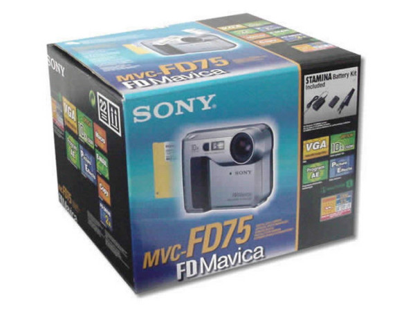Cámara Fotográfica Digital Sony Mavica FD-75