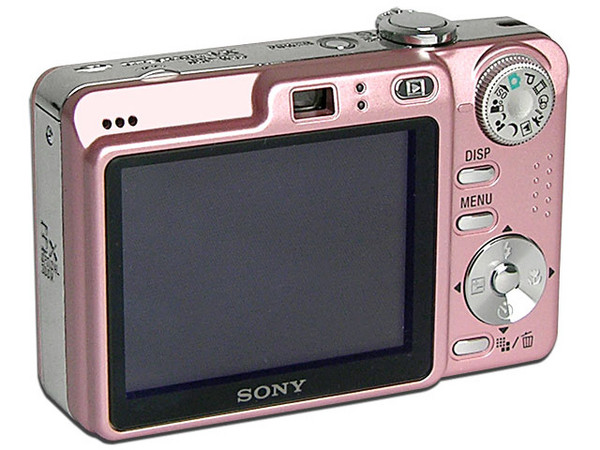 Cámara Fotográfica Digital Sony Cyber-Shot DSC-W55, 7MP. Color Rosa
